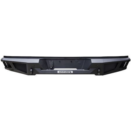 Go Rhino 11-14 SILVERADO 2500HD/3500HD BR20 REAR BUMPER REPLACEMENT TEXTURED BL 28169T